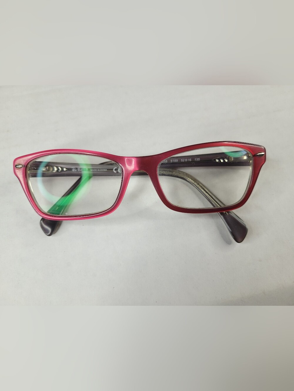 Ray Ban Eyeglasses RB 5256 5189 Pink Frames Only 52-16-135